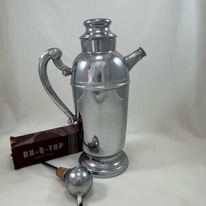 Art Deco Cocktail shaker & bottle pourer